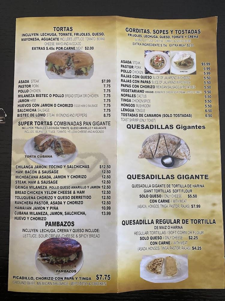 Taqueria San Juanito Menu image 1